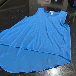 Philip Lin for target blue Sleeveless Women's Top